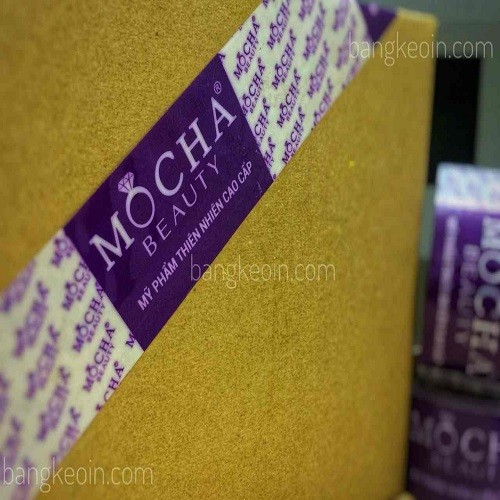 Băng keo in xác định sản phẩm